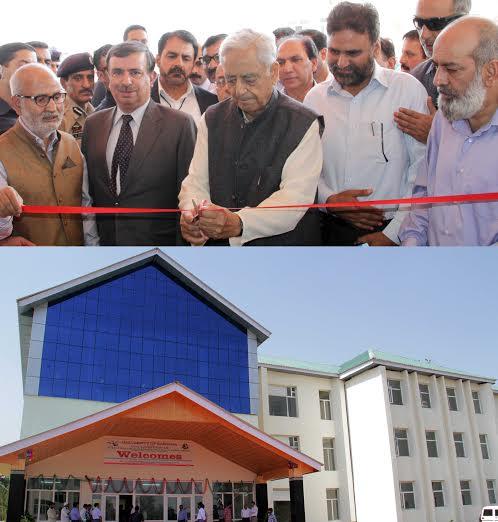 CM inaugurates S&T Block of College of Engg at Zakura Campus